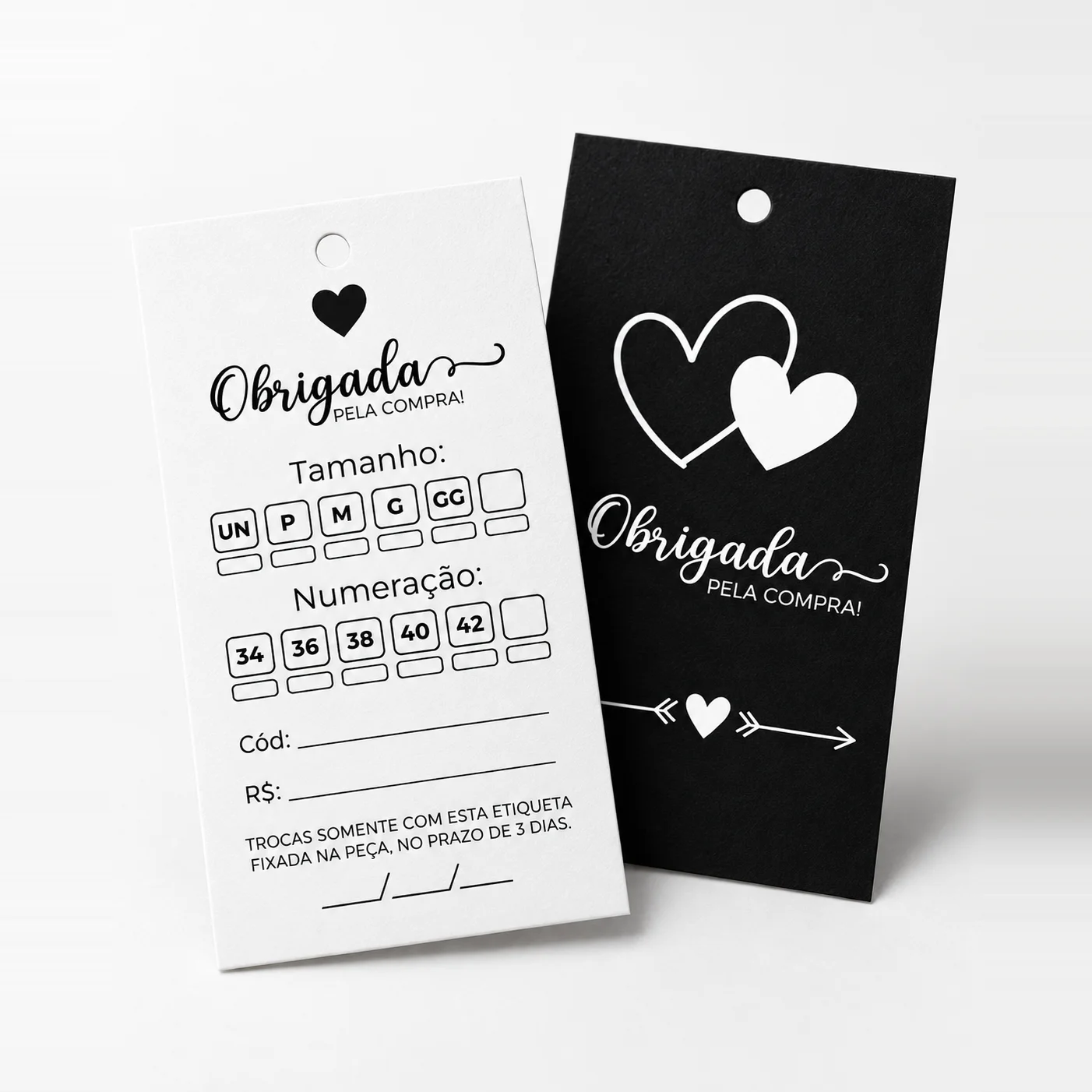 Tag para Roupas e Produtos