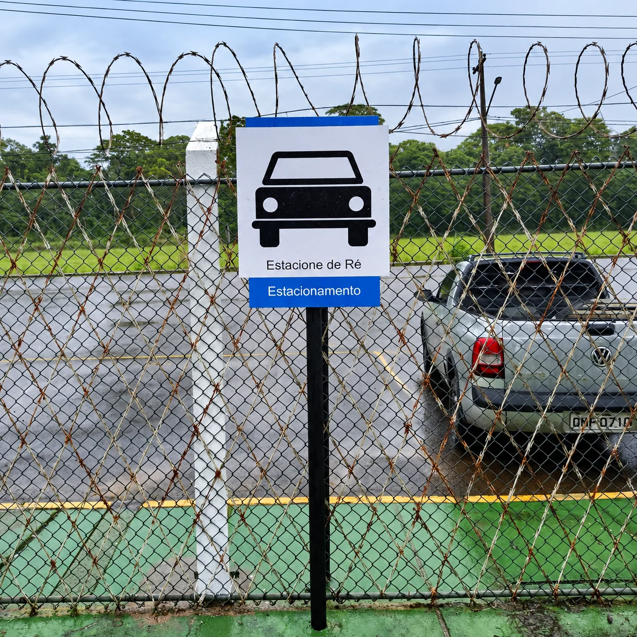 Placa de Sinalização em ACM