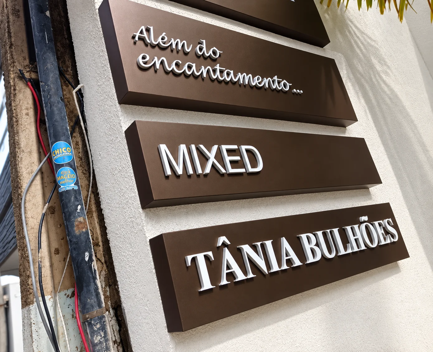 Fachada Comercial em ACM com LED