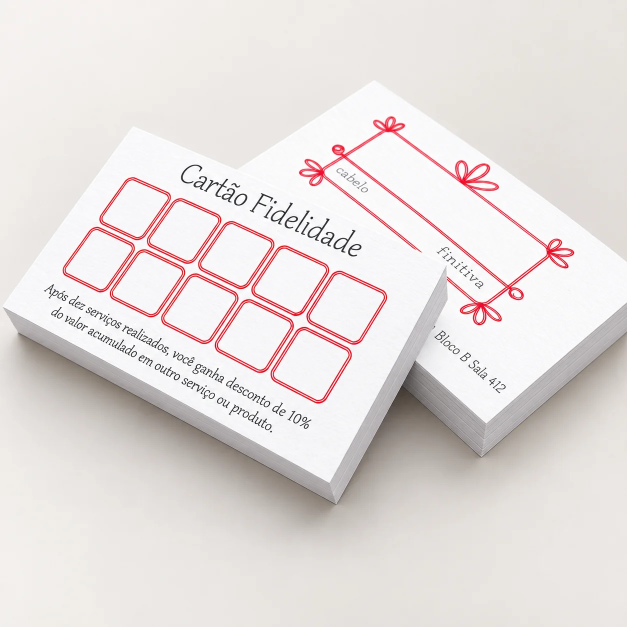 Cartão Fidelidade Personalizado