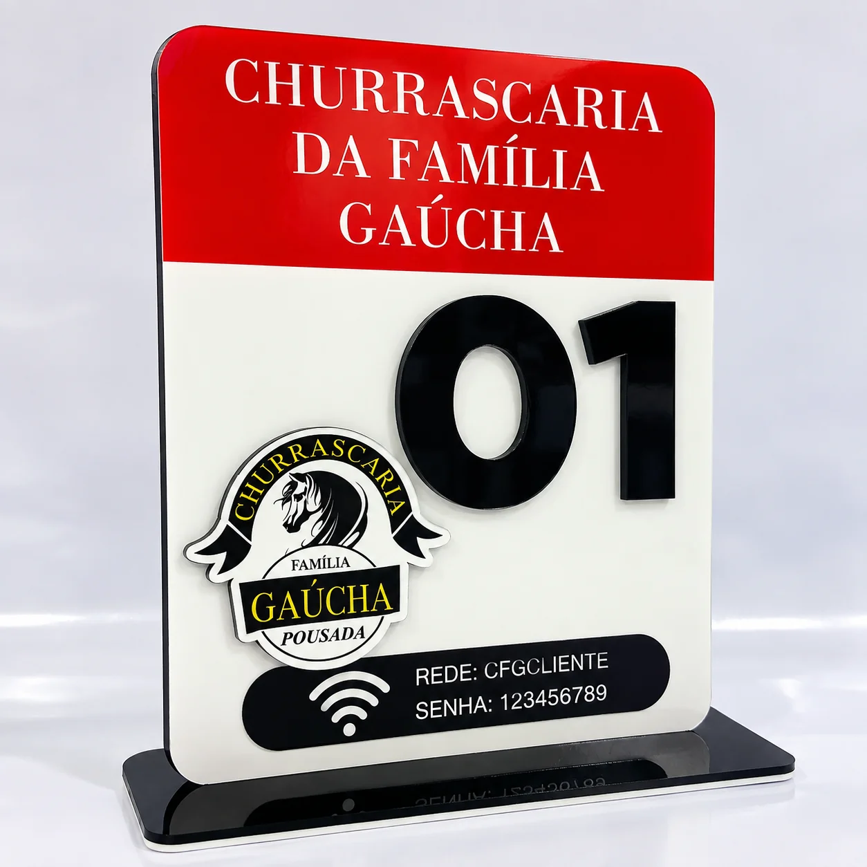 Display de Mesa em MDF