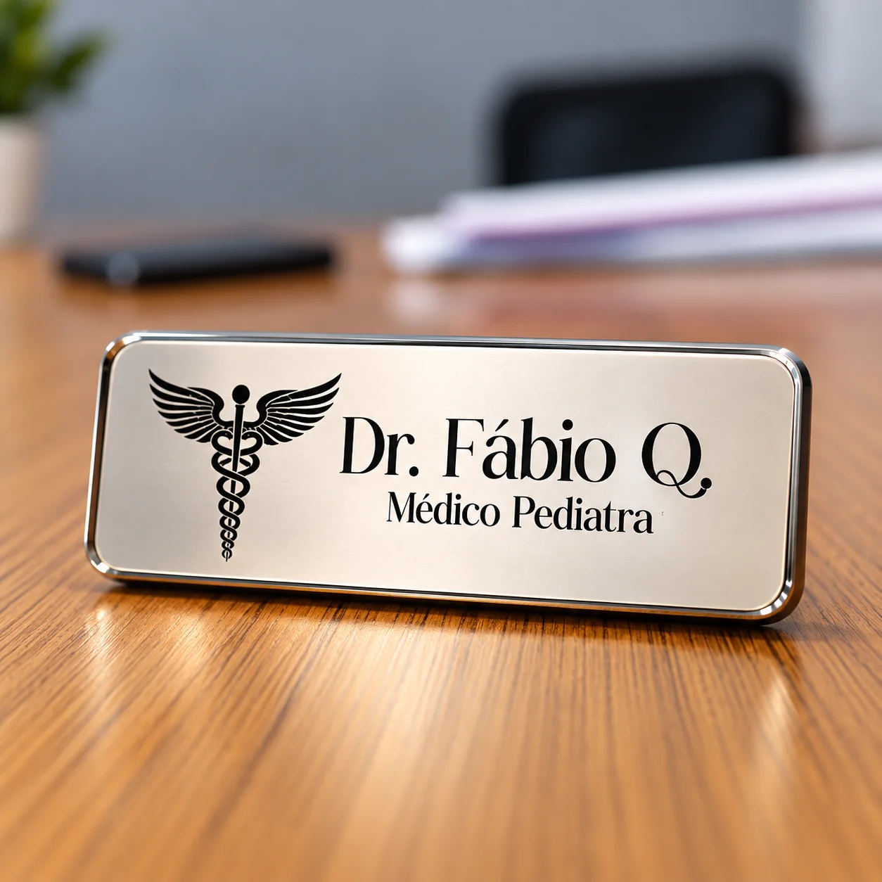 Crachá Magnético