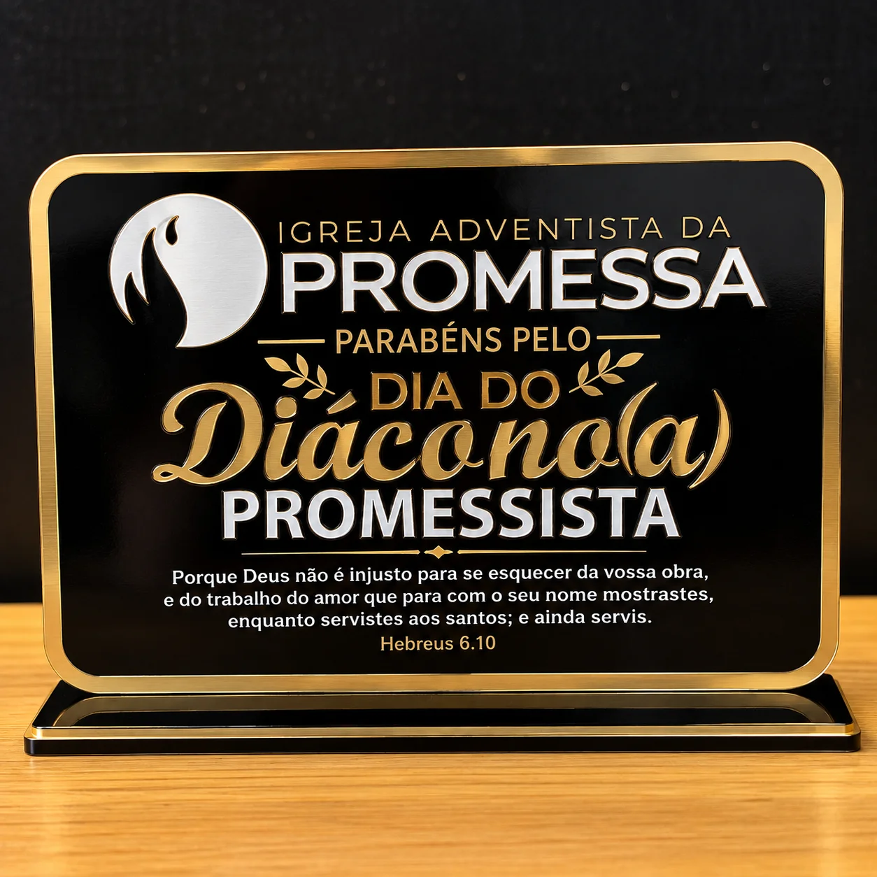 Troféus em MDF Adesivado