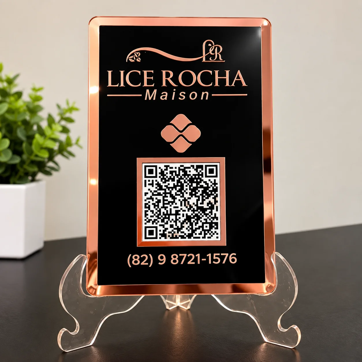 Placa de QR Codes
