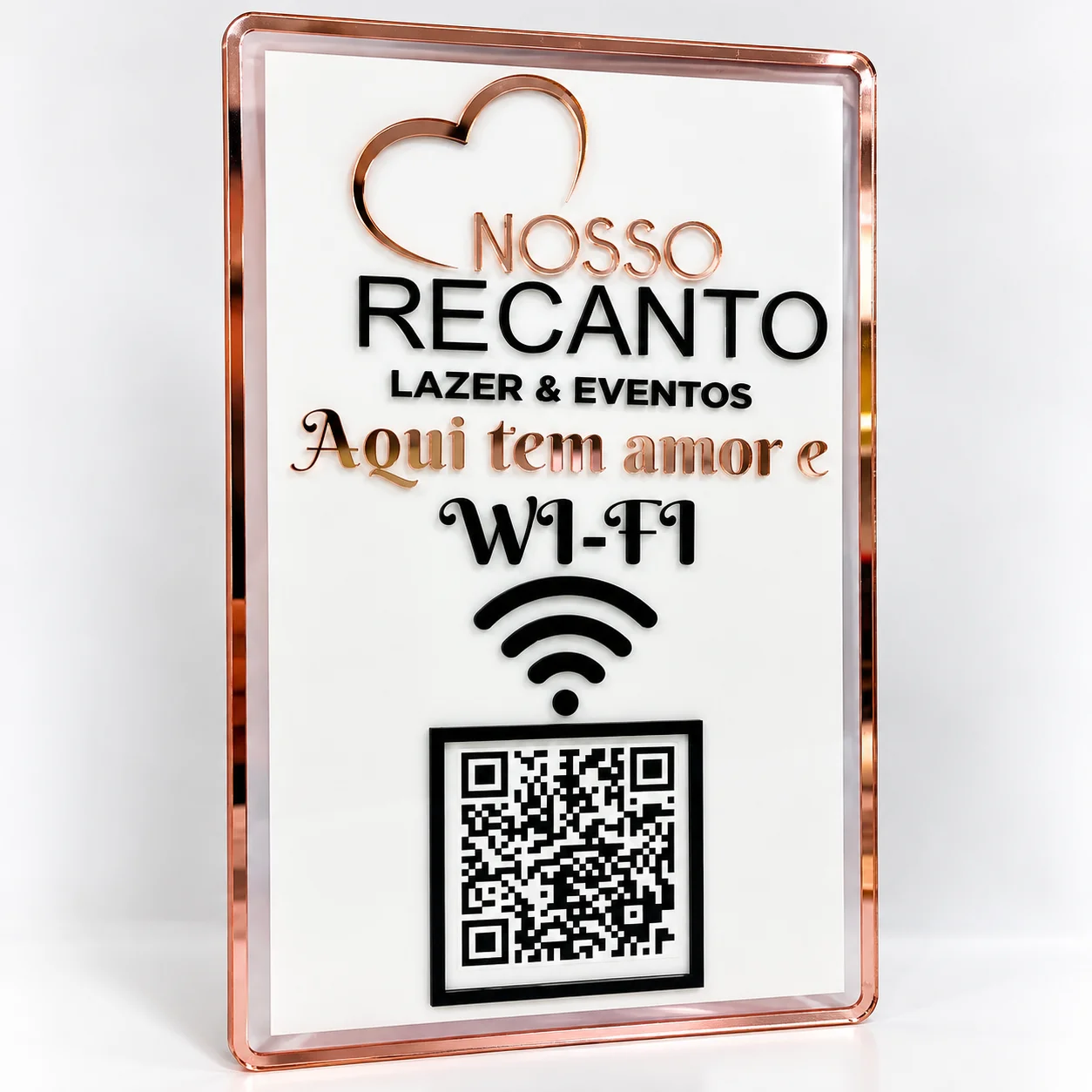 Placa de QR Codes