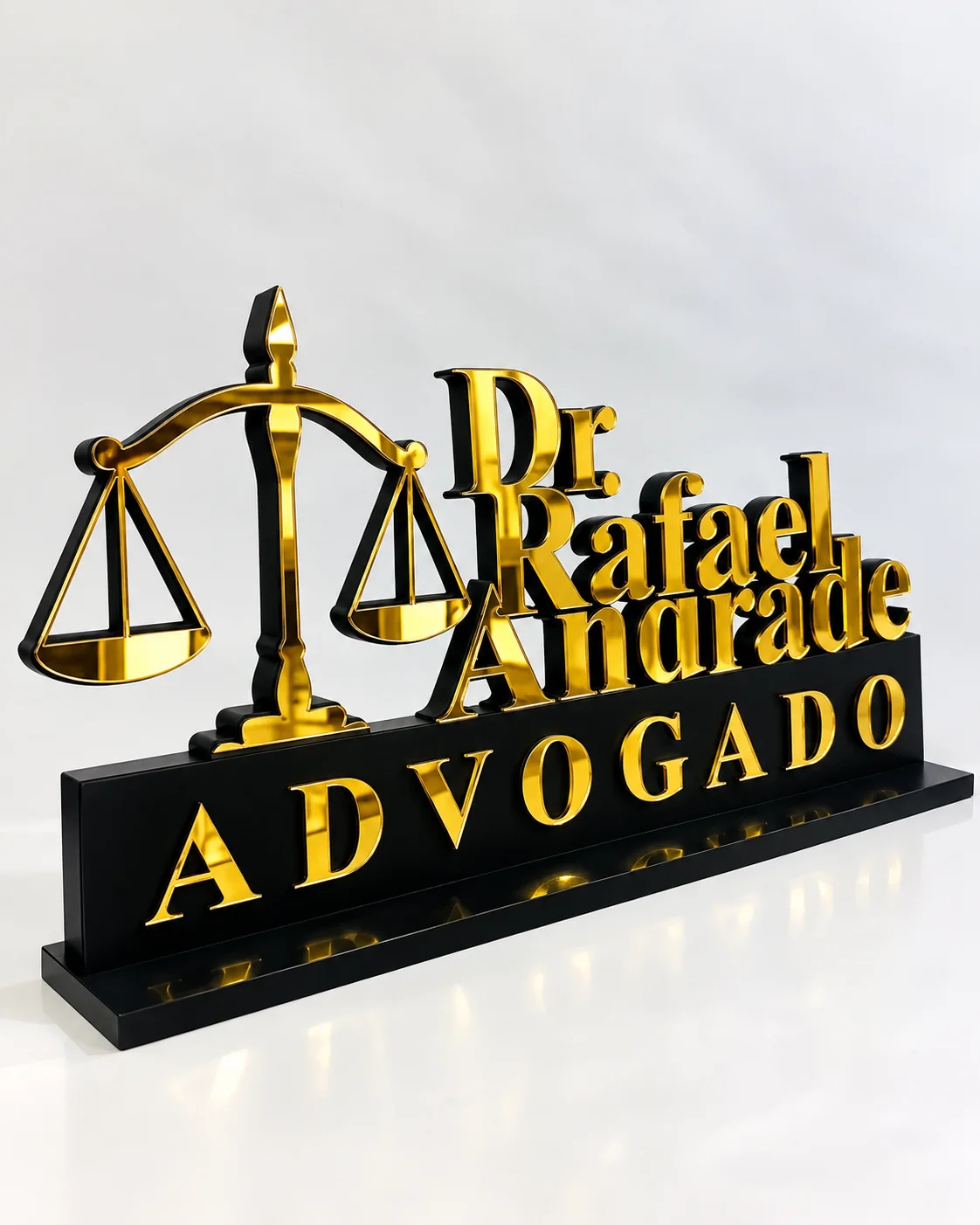 Display de Mesa em MDF e Acrílico