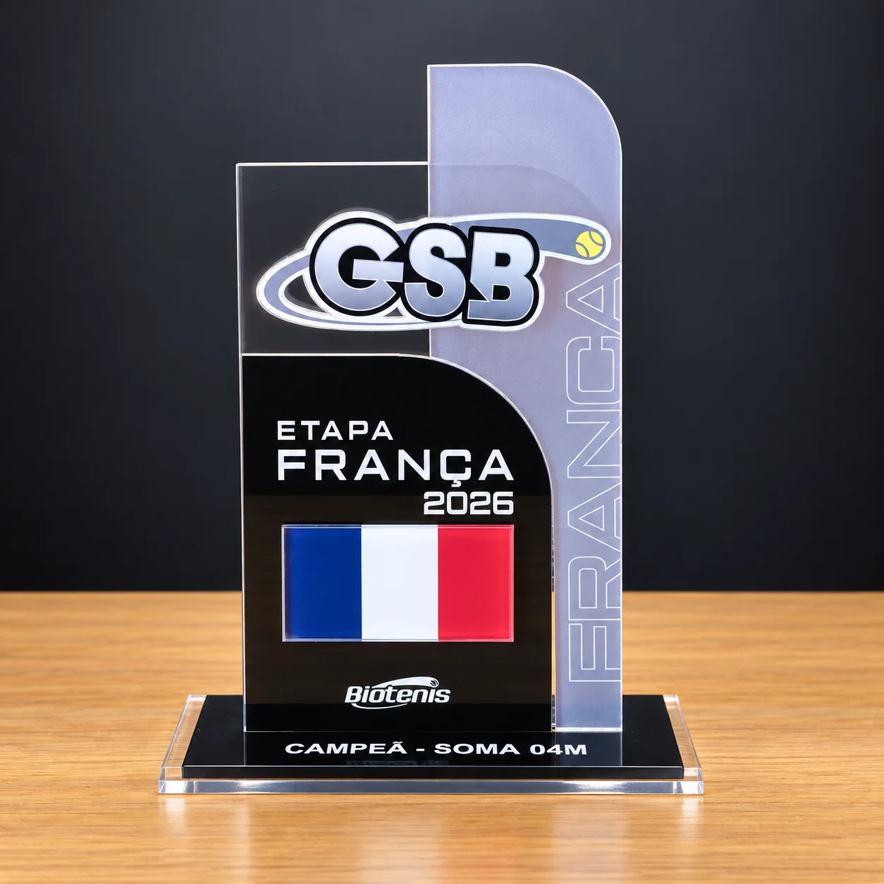 Troféus Personalizados em Acrílico